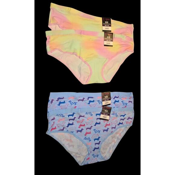 Four pairs nwt xxl no Boundaries hipster panties - Picture 1 of 3